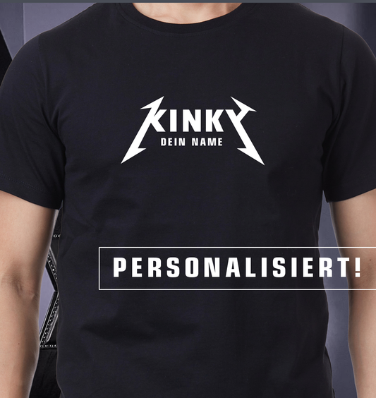 KINKY Metal T-shirt Personalisiert